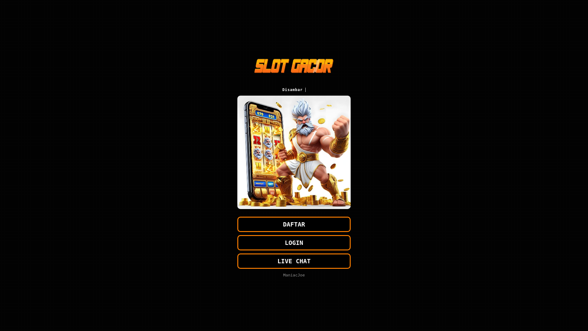 website screenshot of https://jamingacor-9rz.pages.dev/