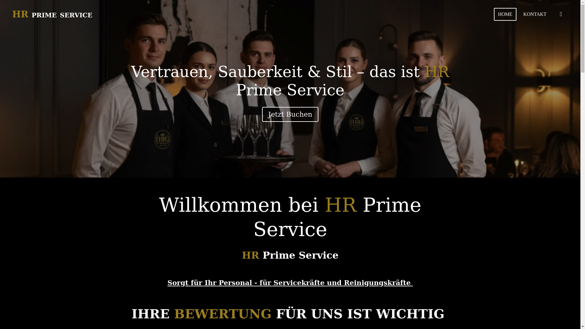 website screenshot of https://hrprimeservice.com/