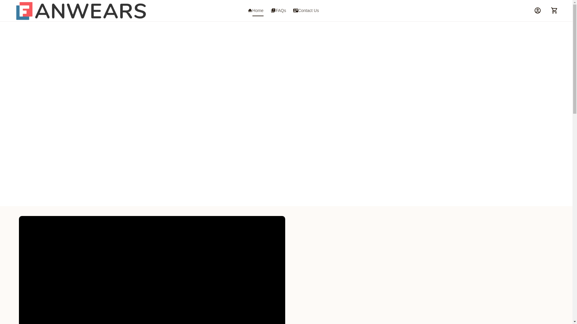 website screenshot of https://fanwears-uk.com/