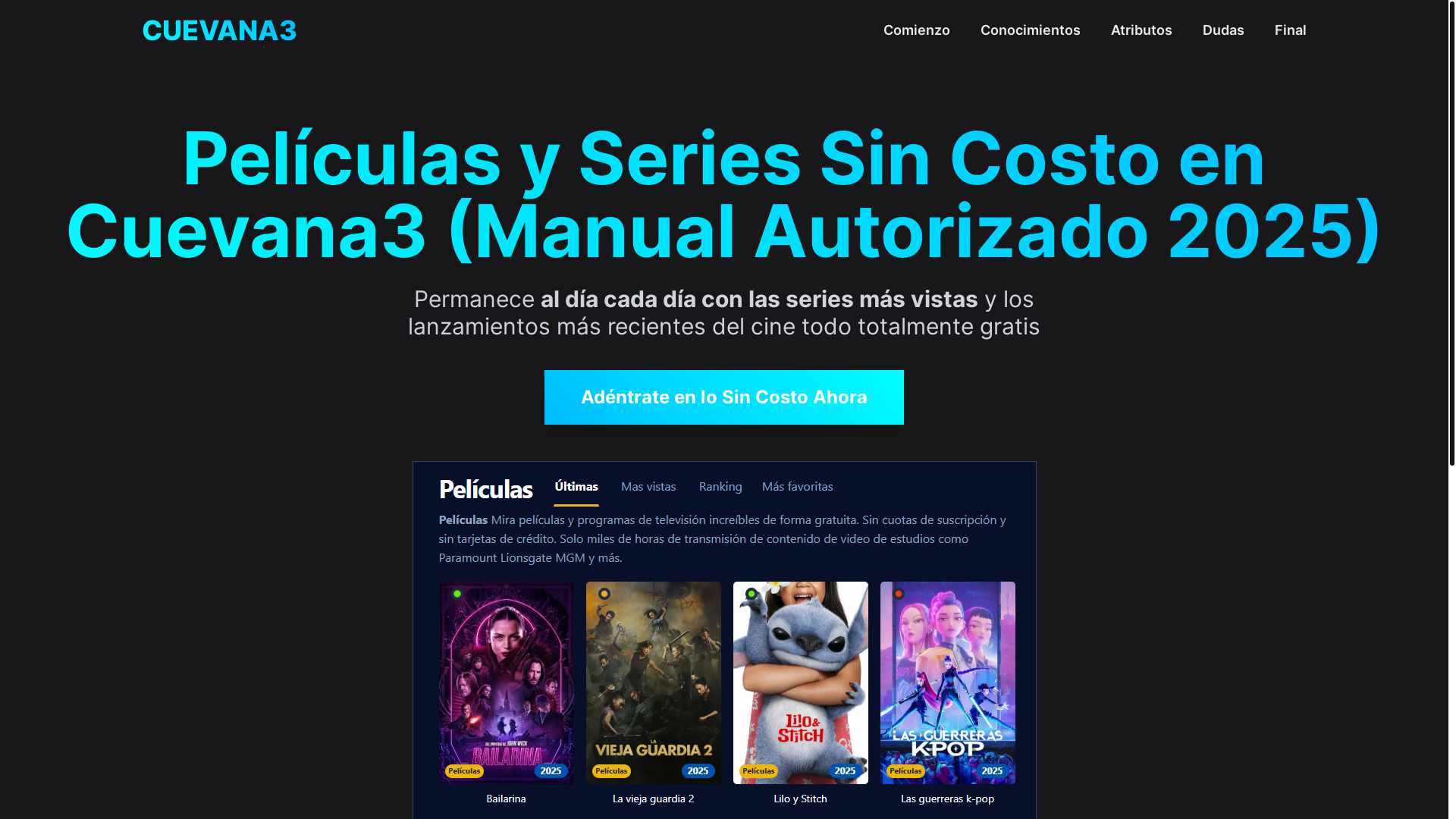 website screenshot of https://cuevana3-ikdv.pages.dev/