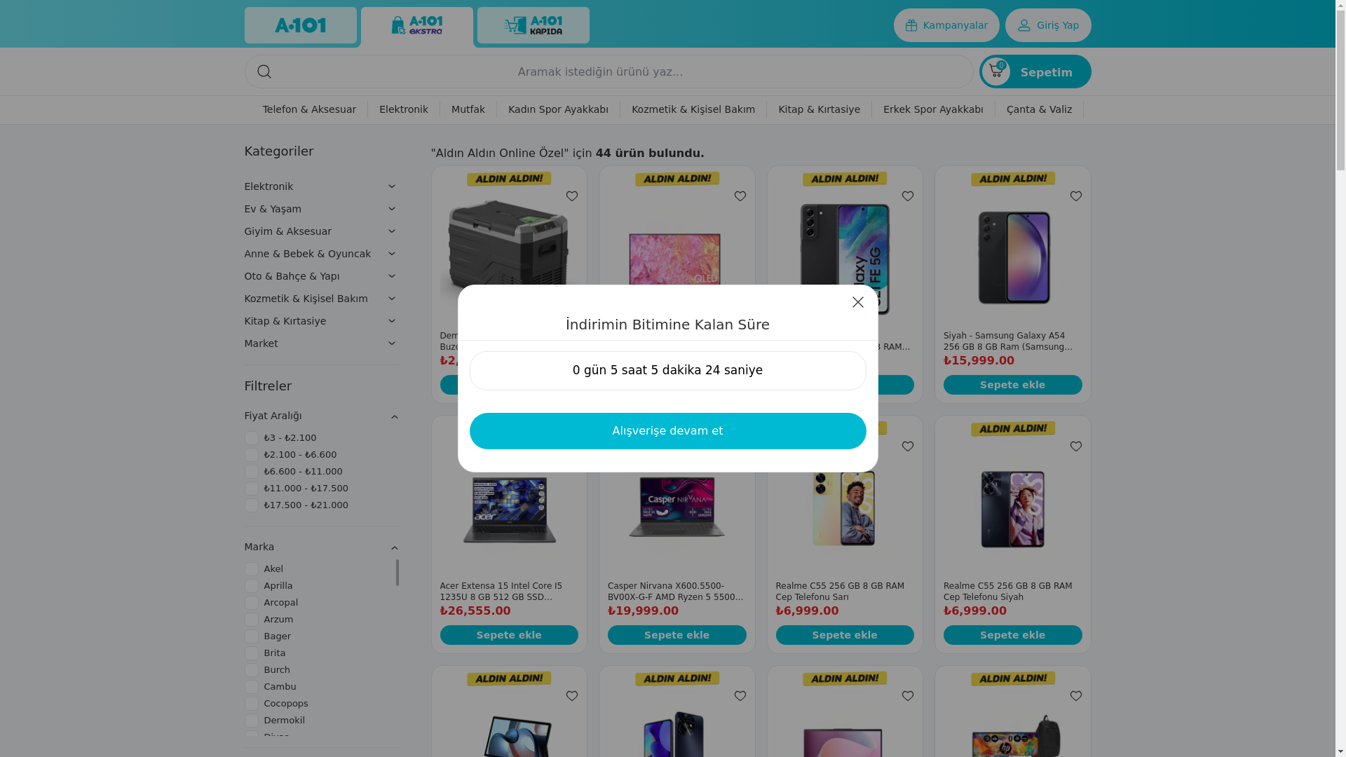 website screenshot of https://hemenalfirsatlarisakinkacirma.site/