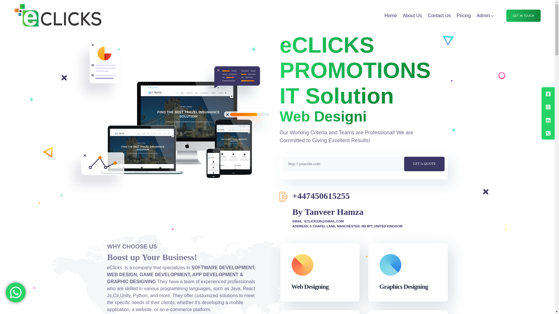 website screenshot of https://catalystcreative.site/