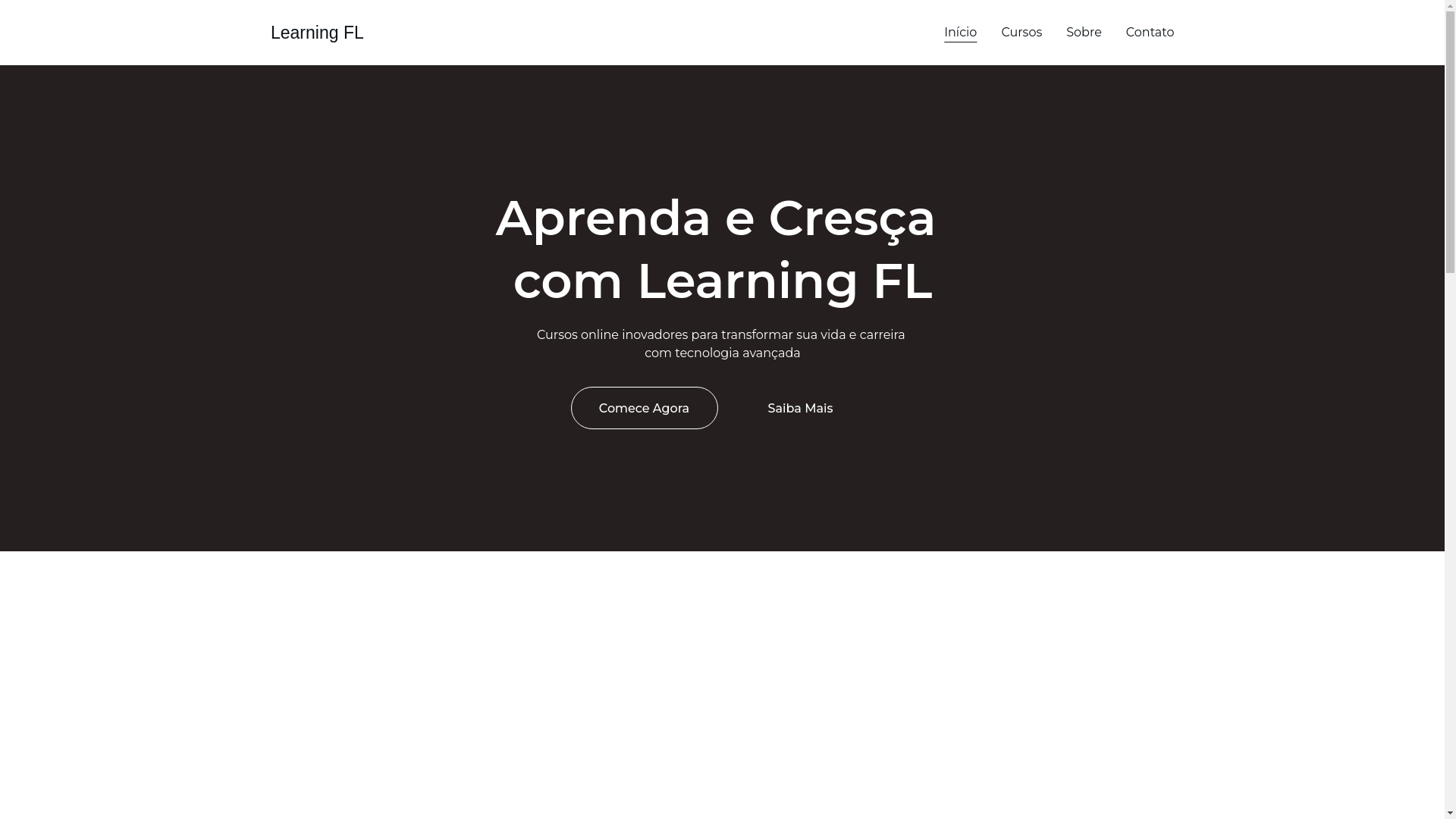 website screenshot of https://learningfl.com/