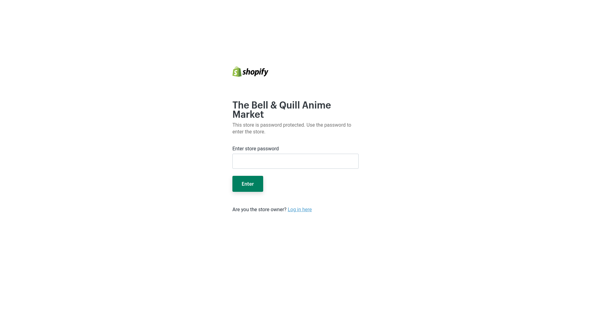 website screenshot of https://bellandquillmarket.com/