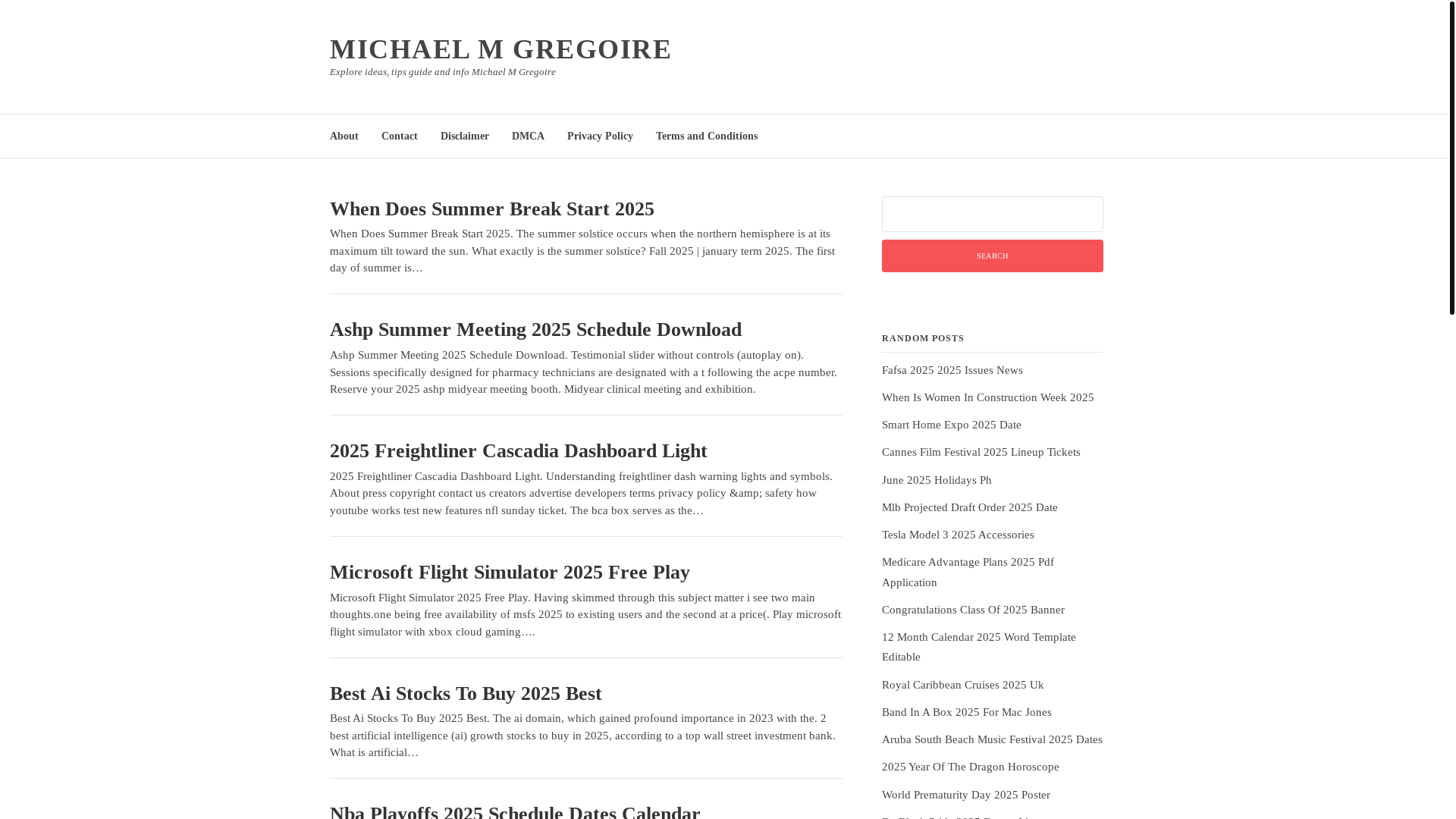 website screenshot of https://michaelmgregoirep.pages.dev/