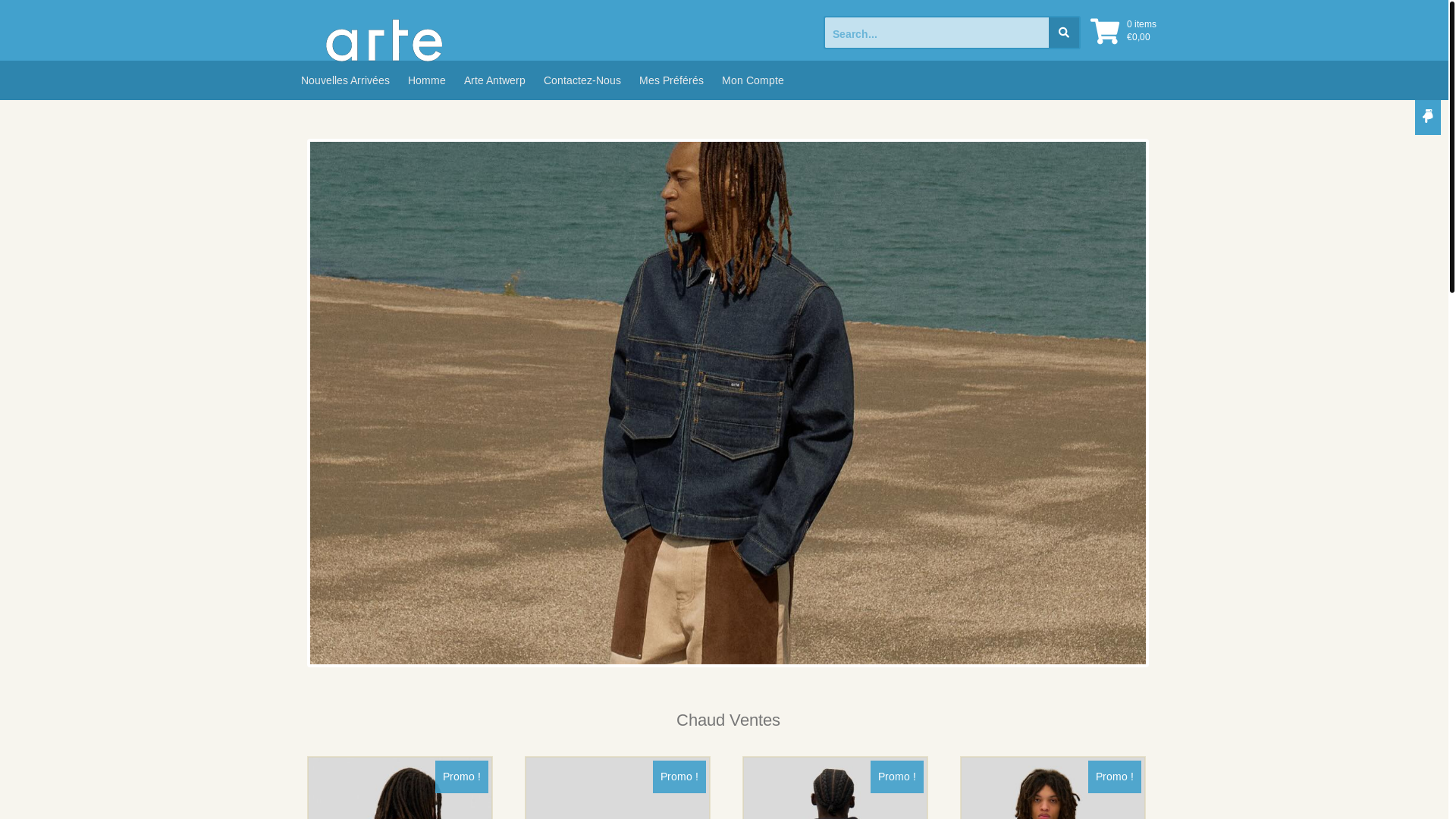 website screenshot of https://www.mauricekeshner.shop/