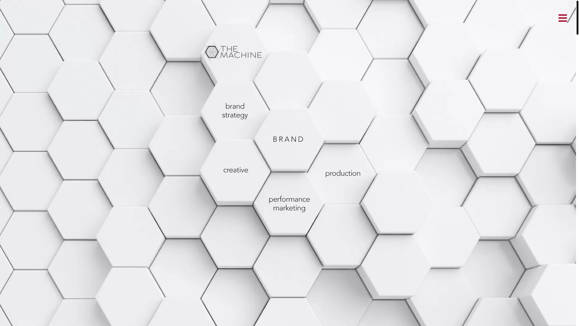 website screenshot of https://themachinerise.com/
