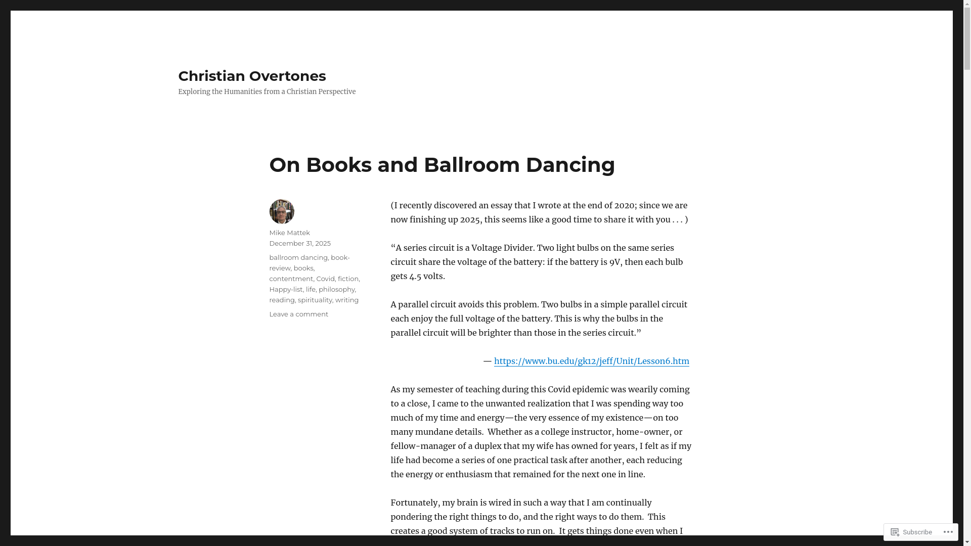 website screenshot of https://christianovertones.com/