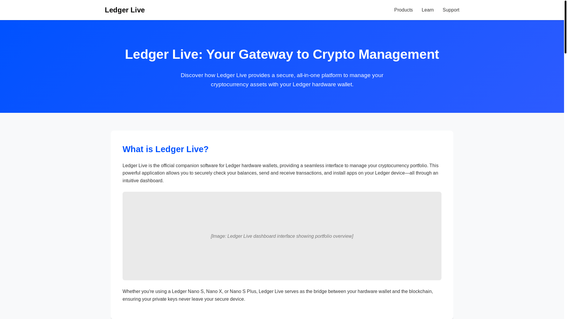 website screenshot of https://support-docs-liveledgre.pages.dev/