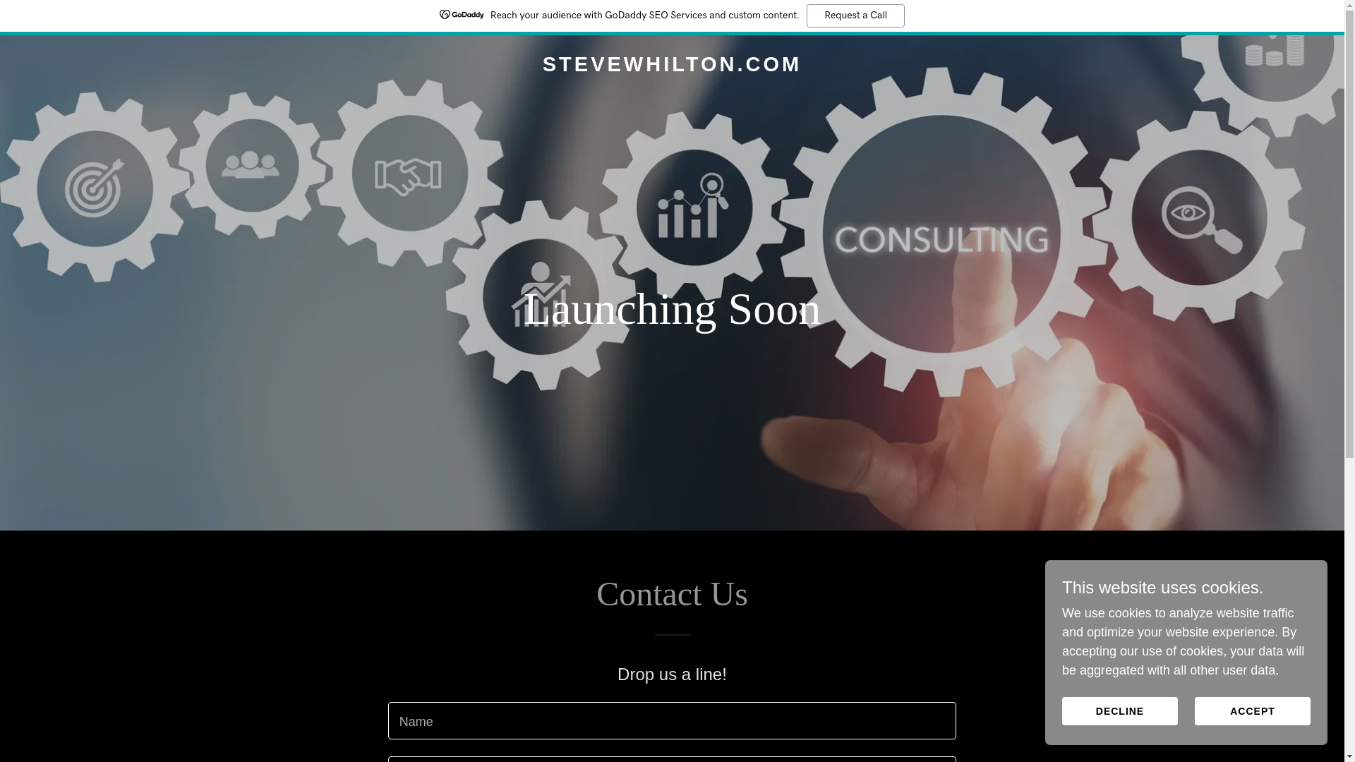 website screenshot of https://stevewhilton.com/