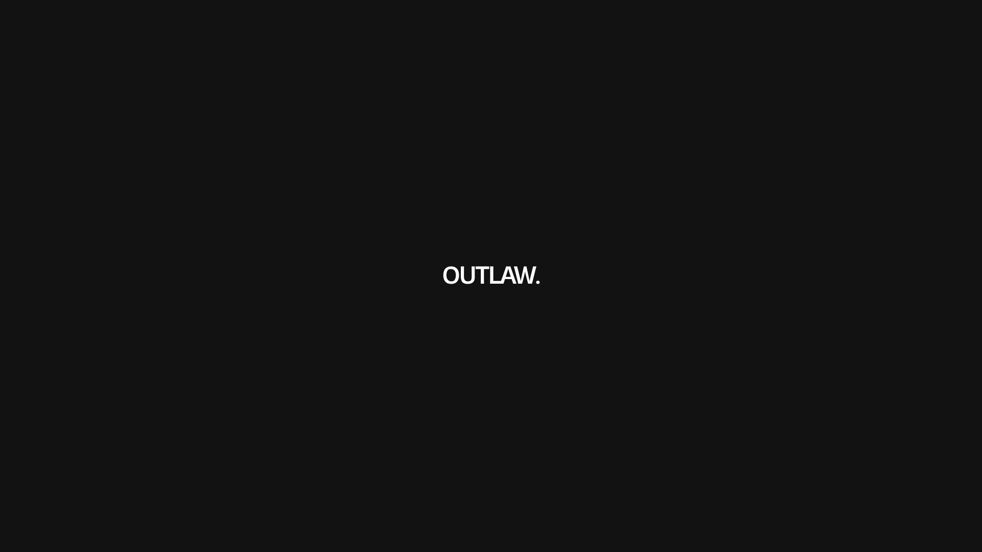 website screenshot of https://outlawlabs.co/