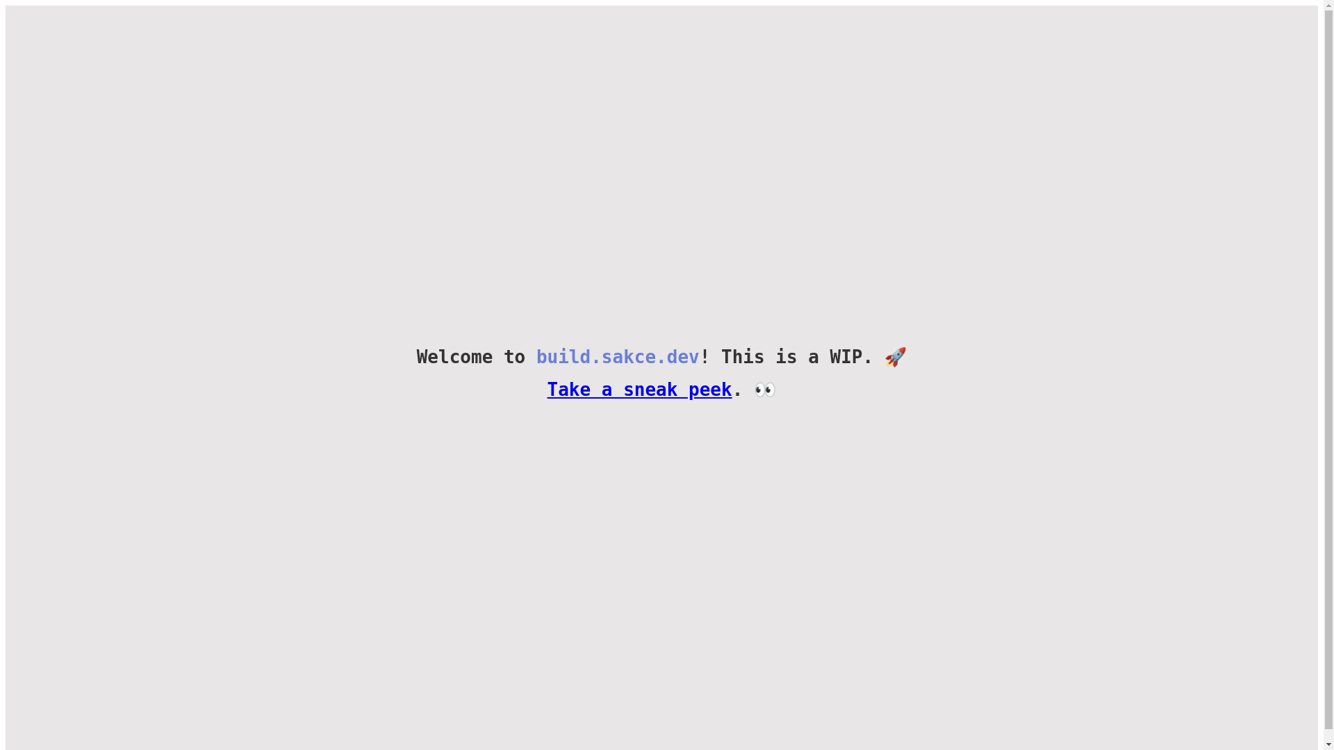 website screenshot of https://build-sakce.pages.dev/