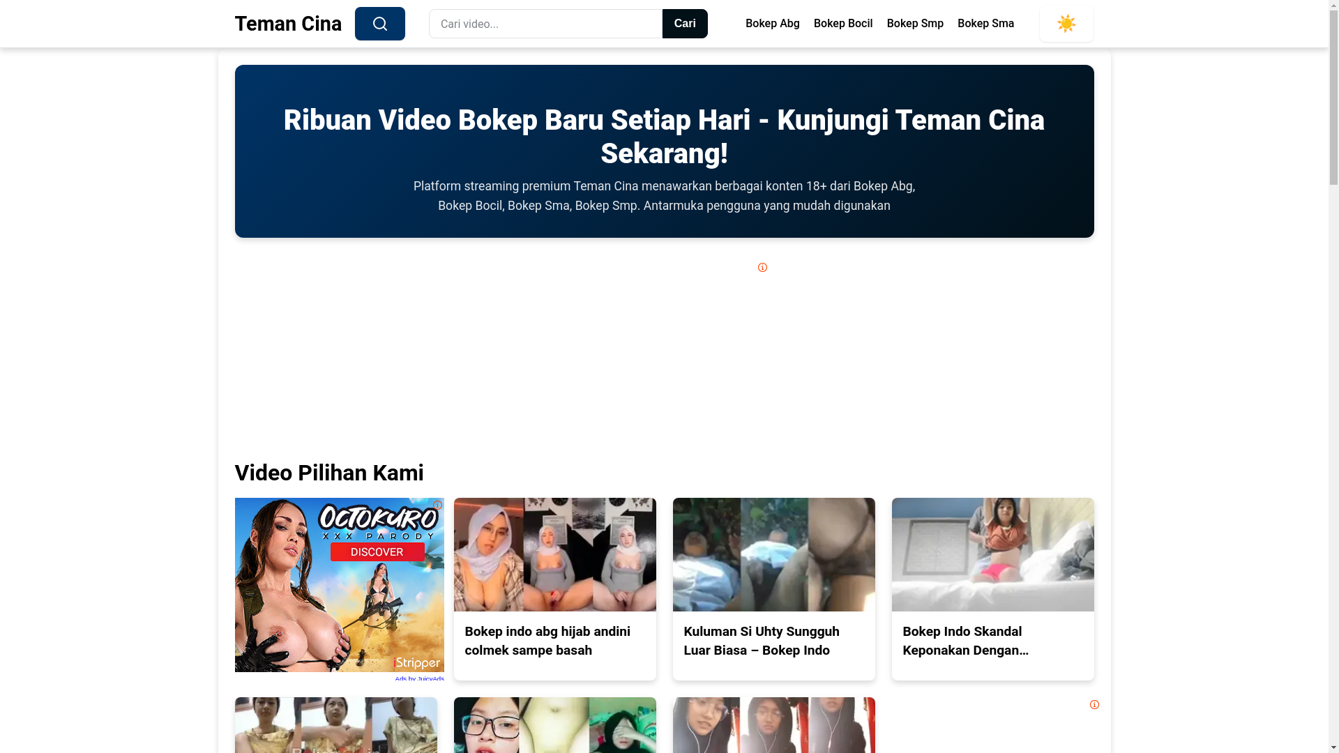 website screenshot of https://temancina.pages.dev/