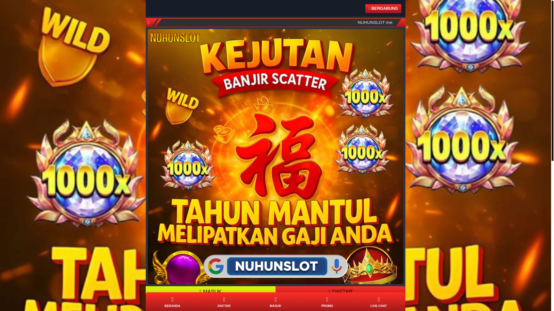 website screenshot of https://masukptcikarang.pages.dev/