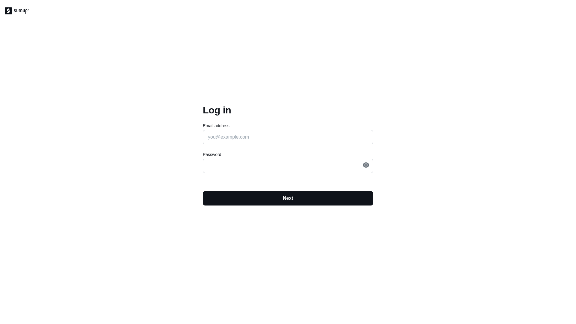 website screenshot of https://external.corsivalab.xyz/sumup/web/login.php