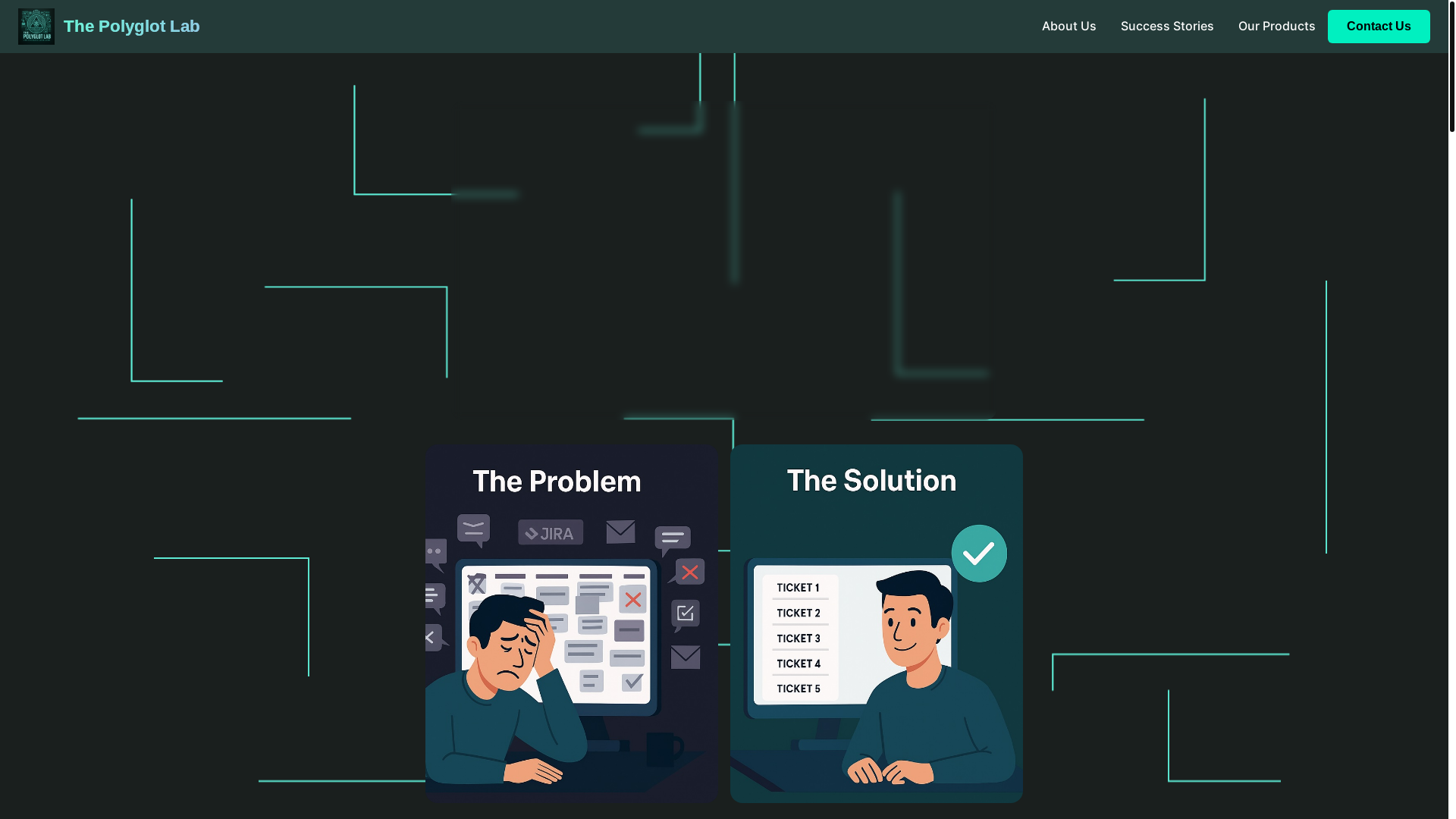 website screenshot of https://thepolyglotlab.pages.dev/
