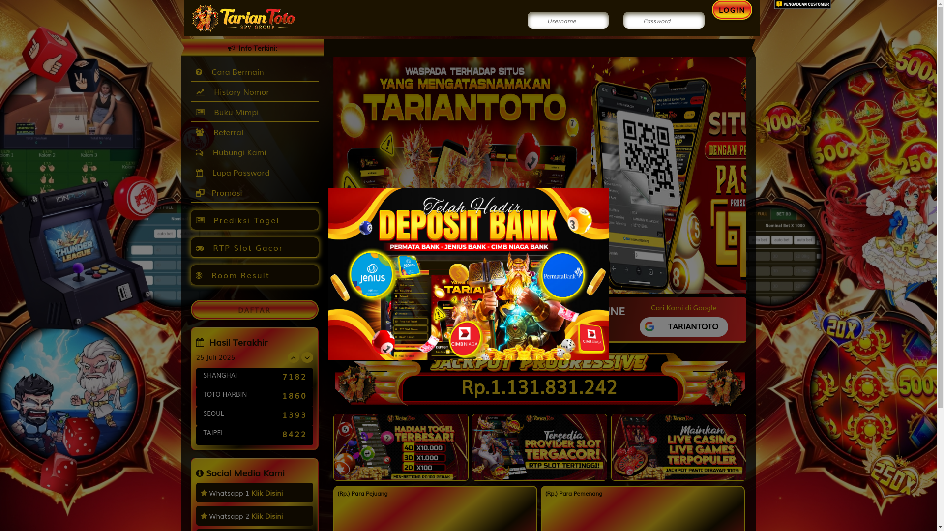website screenshot of https://tariangood3.com/