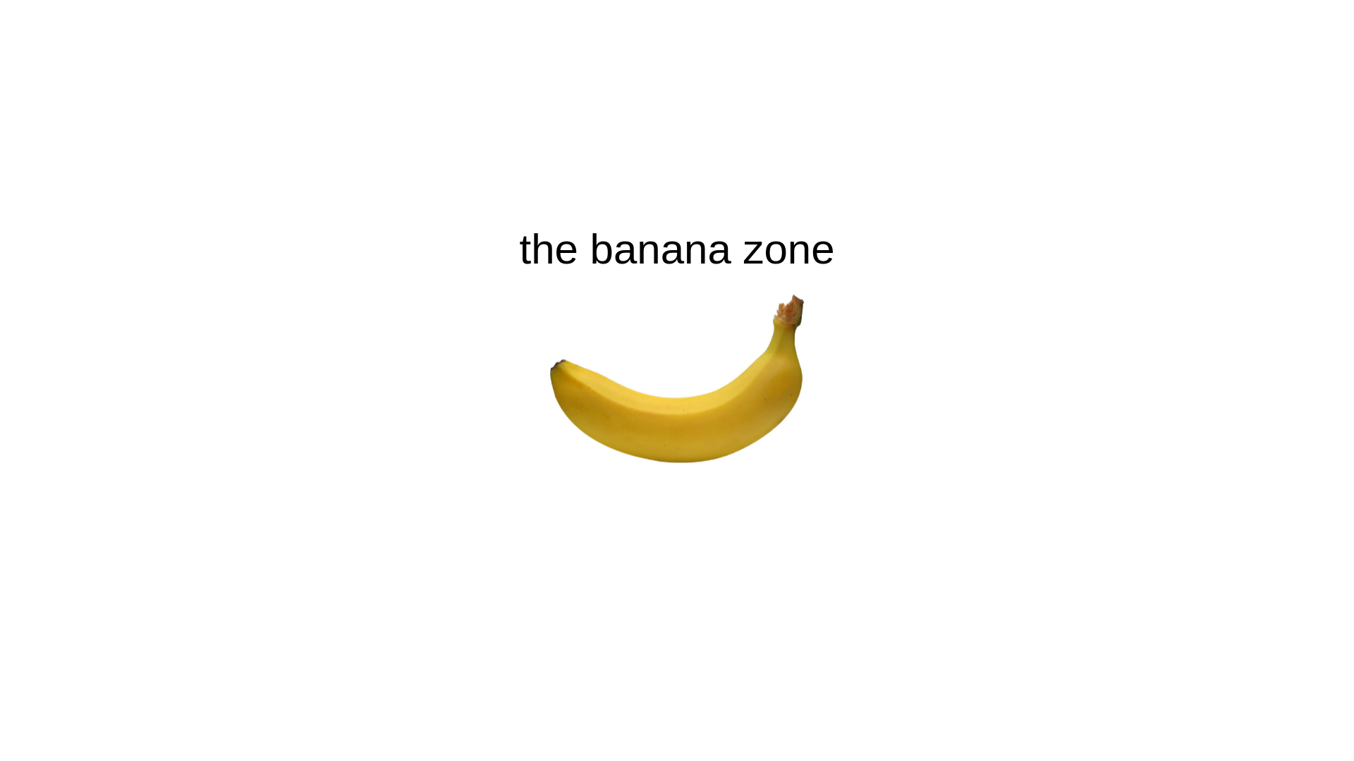website screenshot of https://thebananazone.fun/