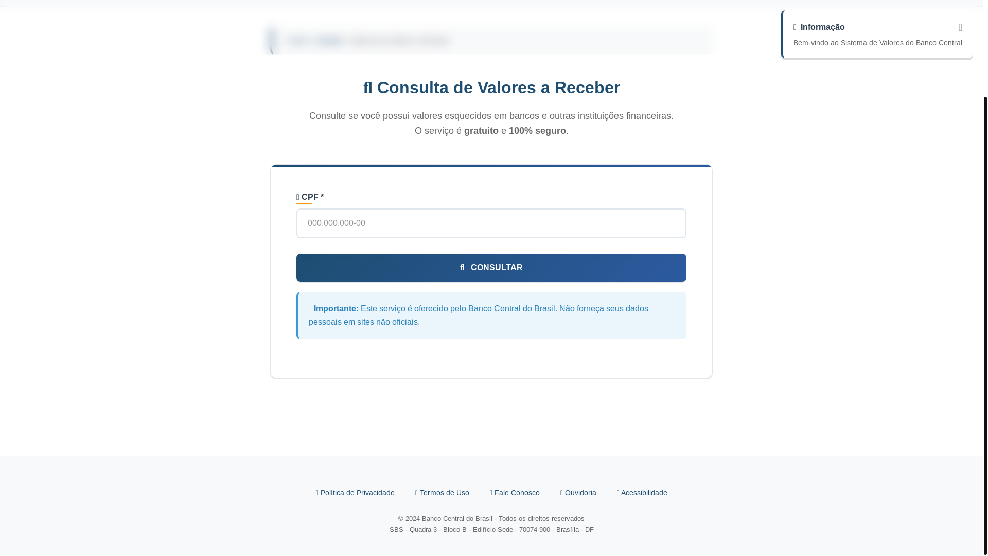 website screenshot of https://resgategovbcb.site/