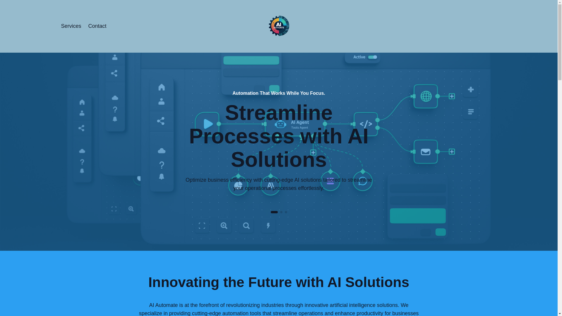 website screenshot of https://aiautomatela.com/