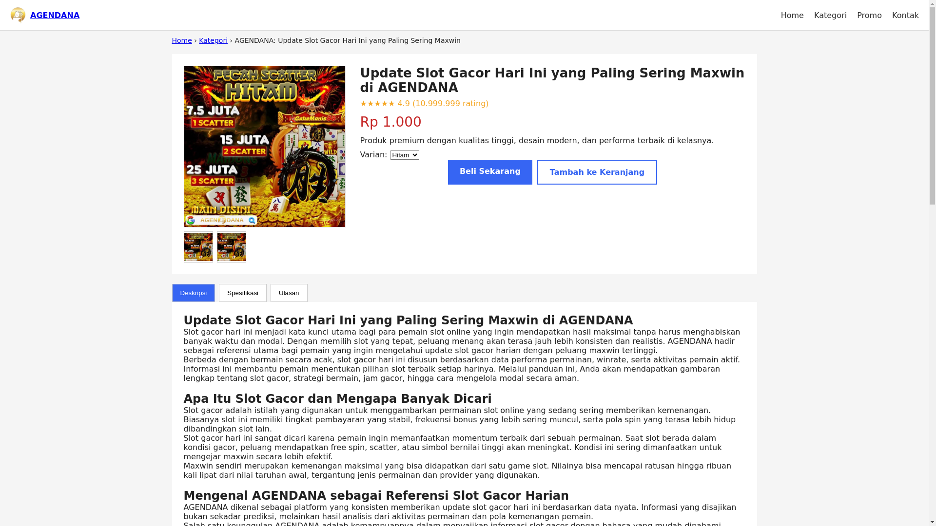 website screenshot of https://agendana.uk/