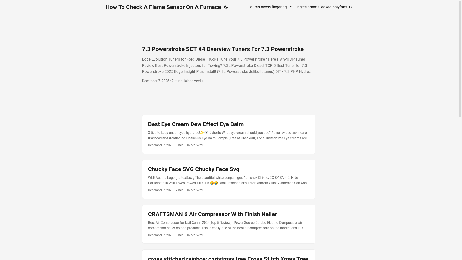 website screenshot of https://howtocheckaflamesensoronafurnace.pages.dev/