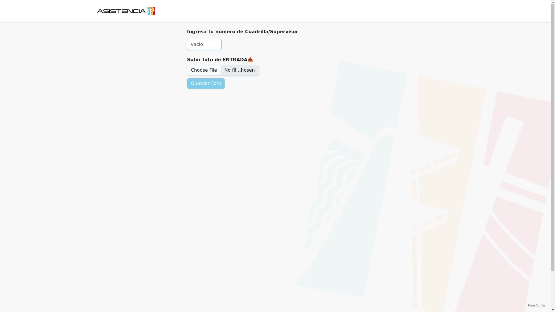 website screenshot of https://asistencia-api-front.pages.dev/