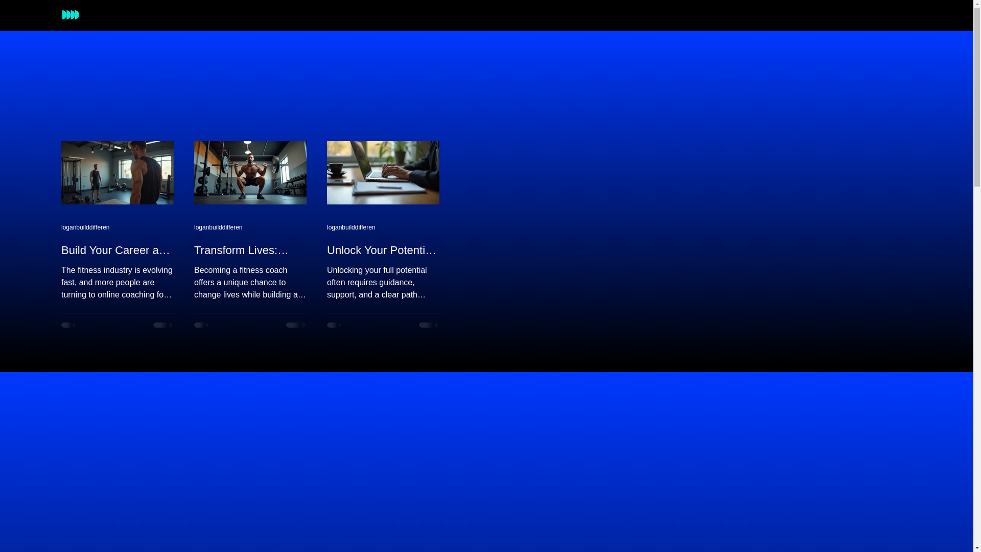 website screenshot of https://builddifferent.info/