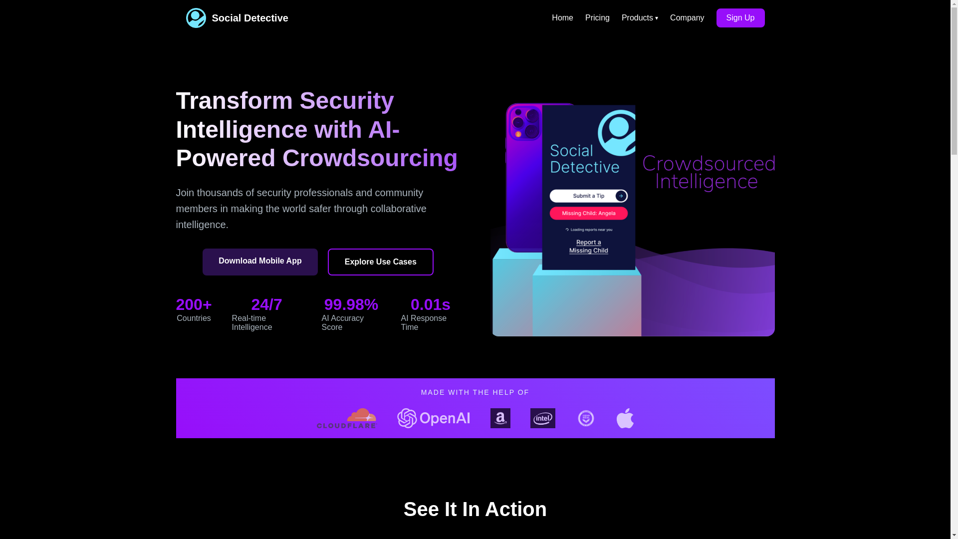 website screenshot of https://sd-landing-cay.pages.dev/