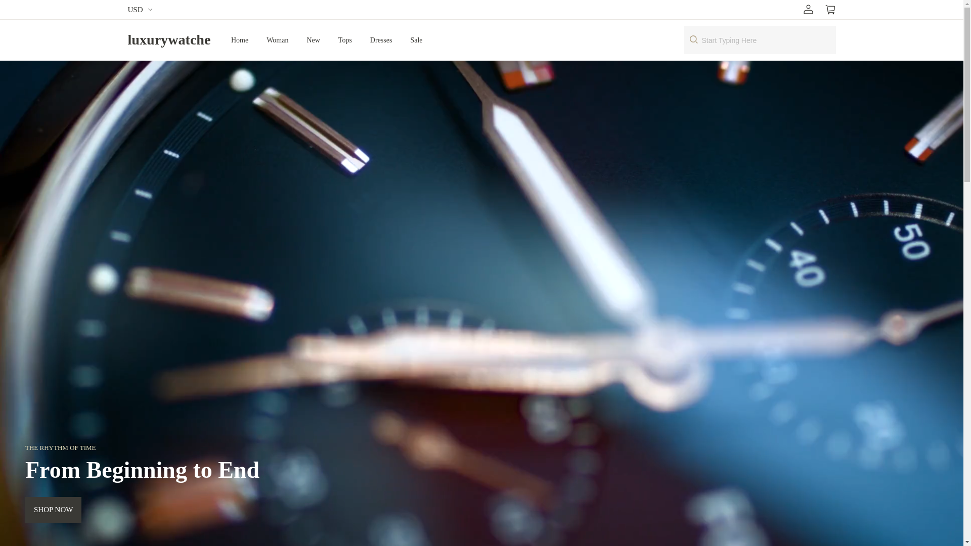 website screenshot of https://luxury-watche.com/