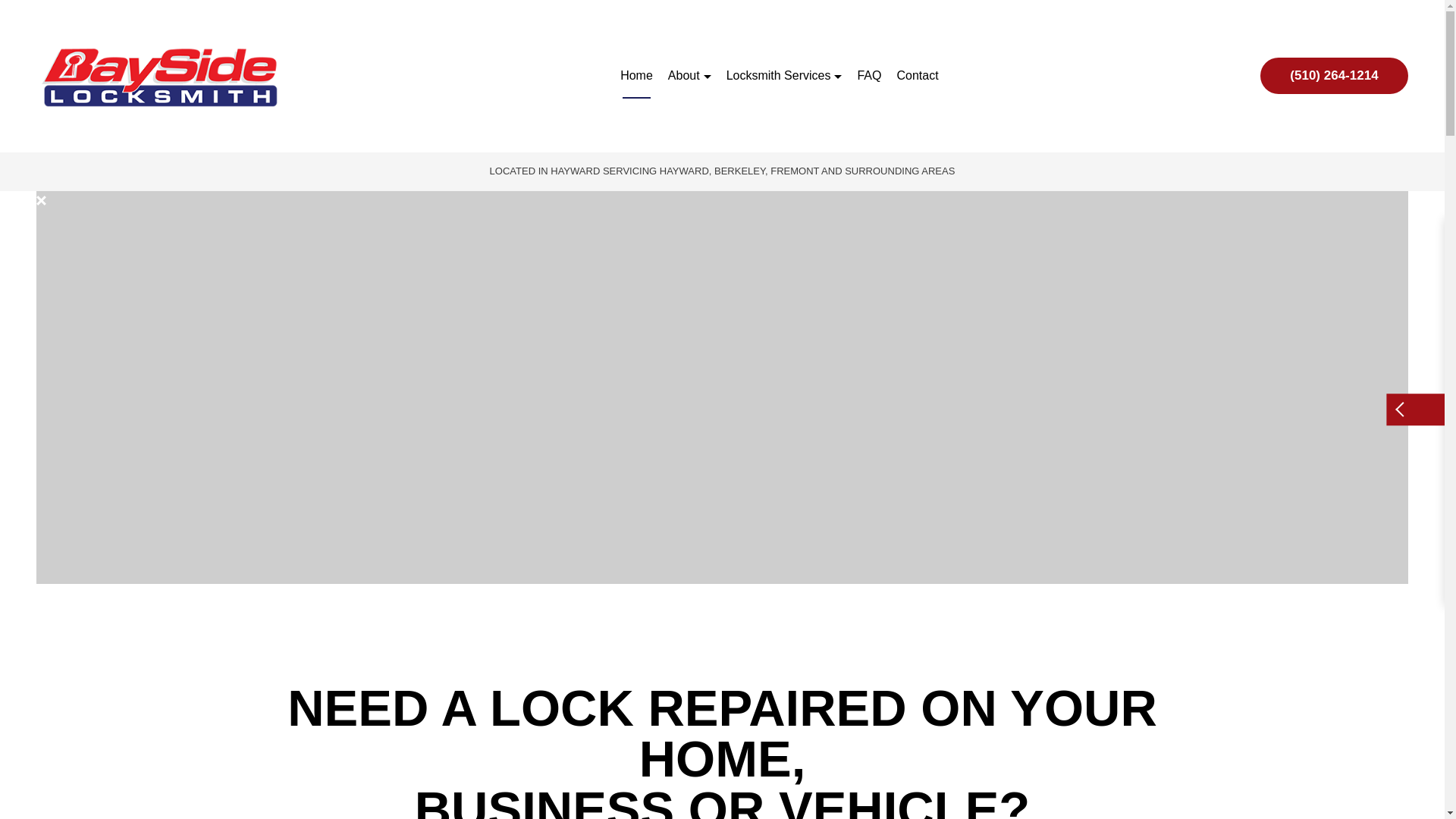 website screenshot of https://baysidelocksmithllc.co/