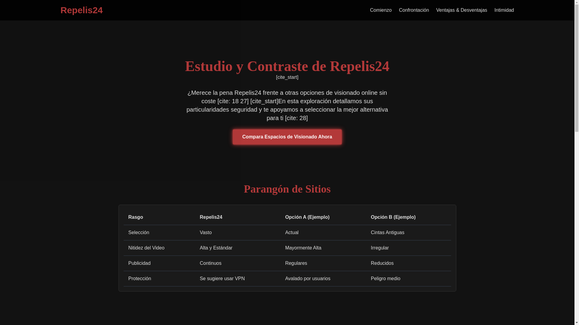 website screenshot of https://repelis24-5v8k.pages.dev/