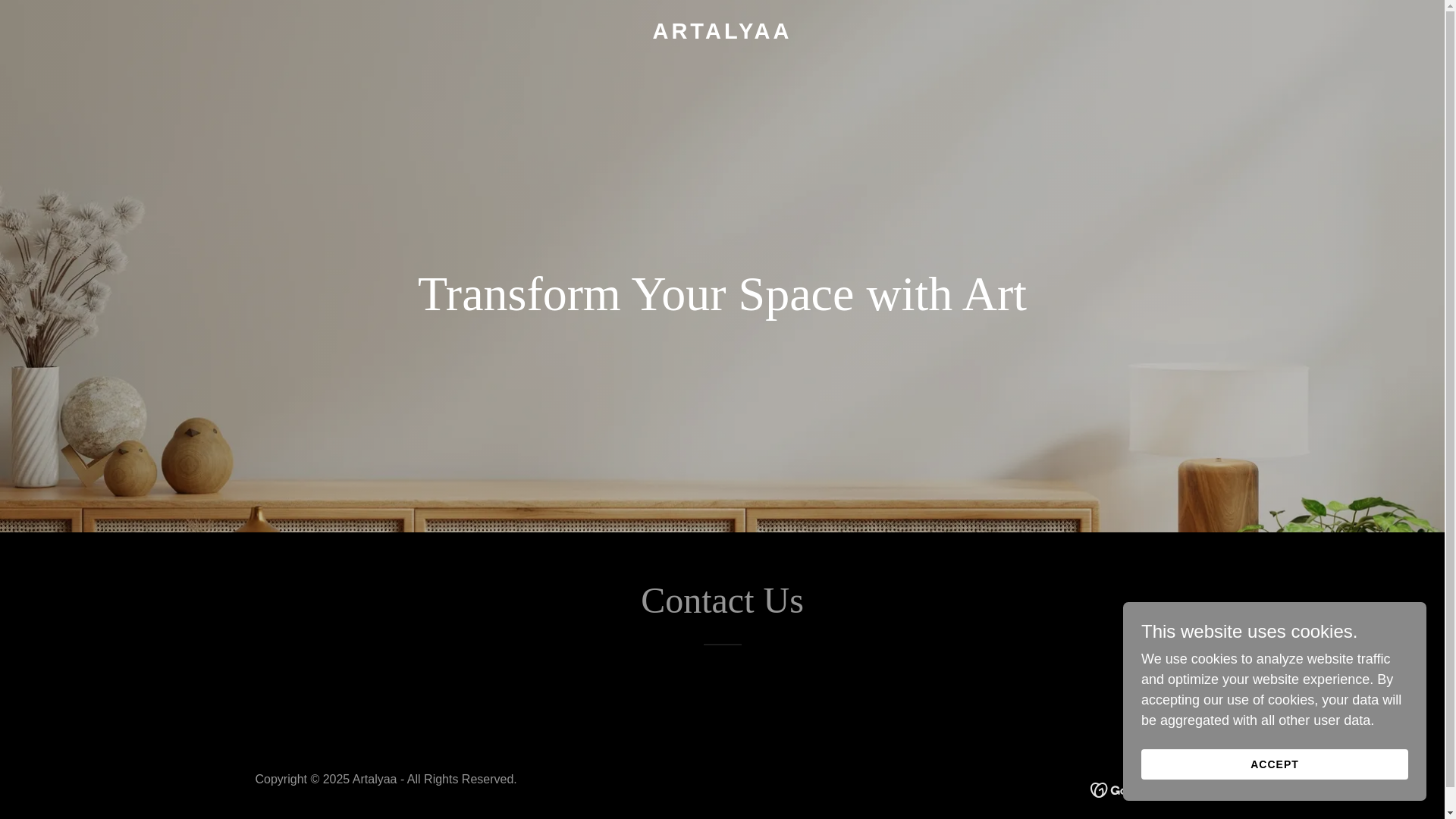 website screenshot of https://artalyaa.com/