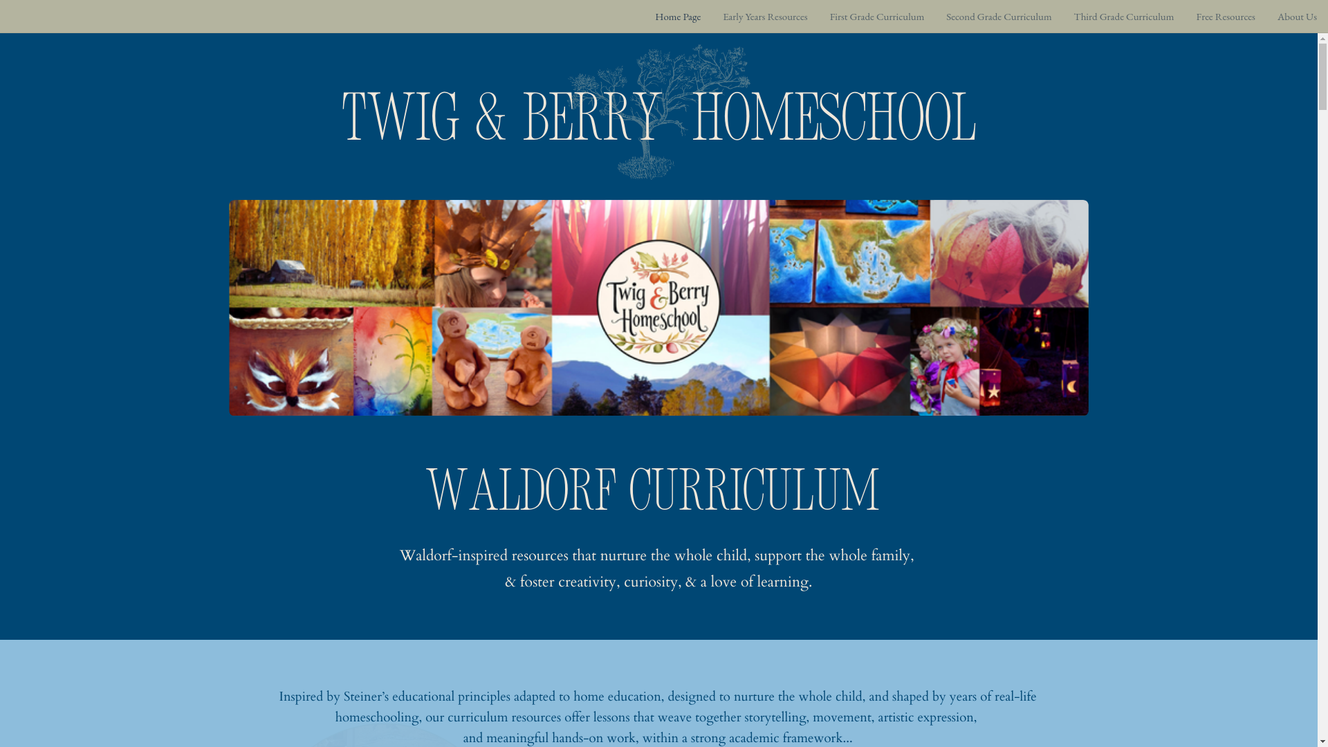 website screenshot of https://twigandberry.com.au/