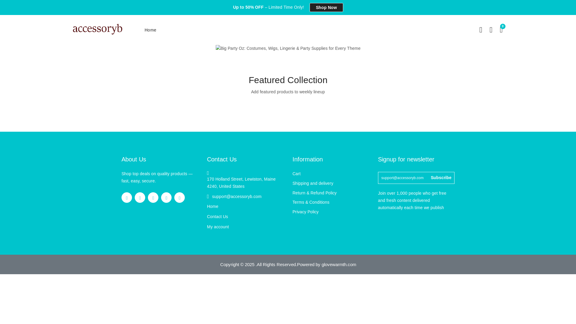 website screenshot of https://glovewarmth.com/