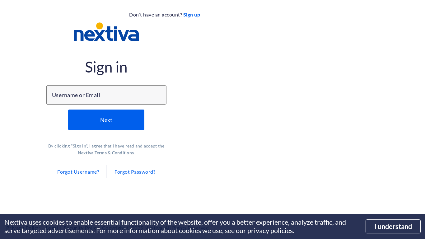 website screenshot of https://palmcoastford.nextos.com/