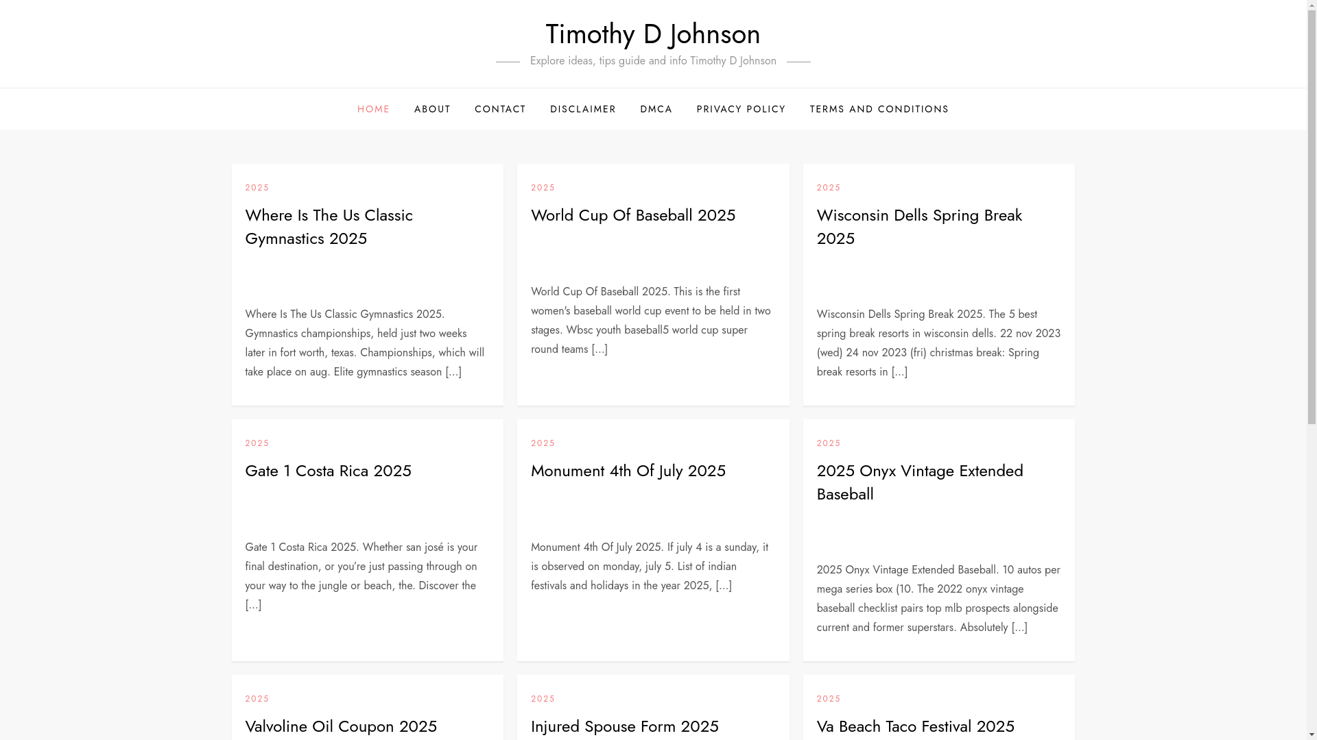 website screenshot of https://timothydjohnsona.pages.dev/