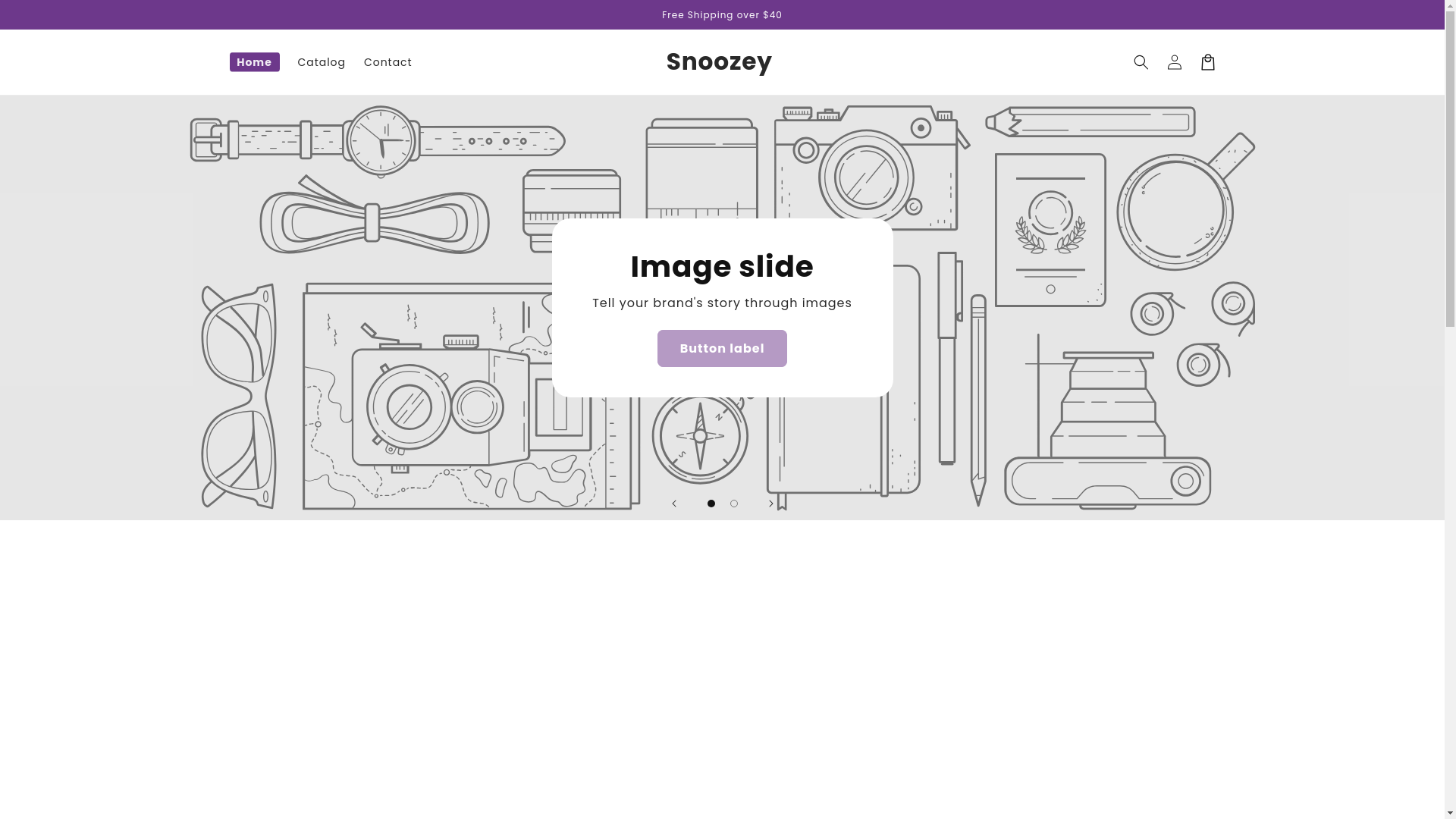 website screenshot of https://yoursnoozey.com/