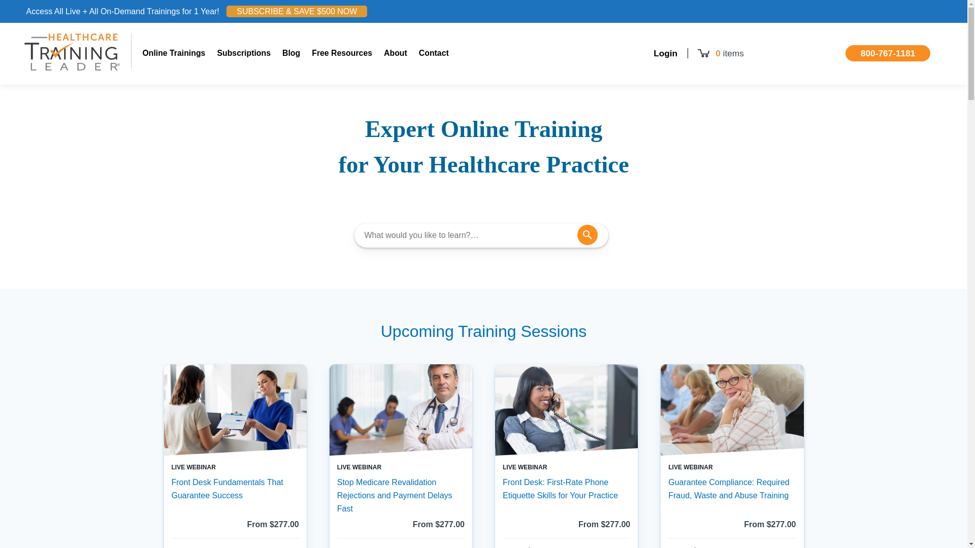 website screenshot of https://easyhealthcarecompliance.com/