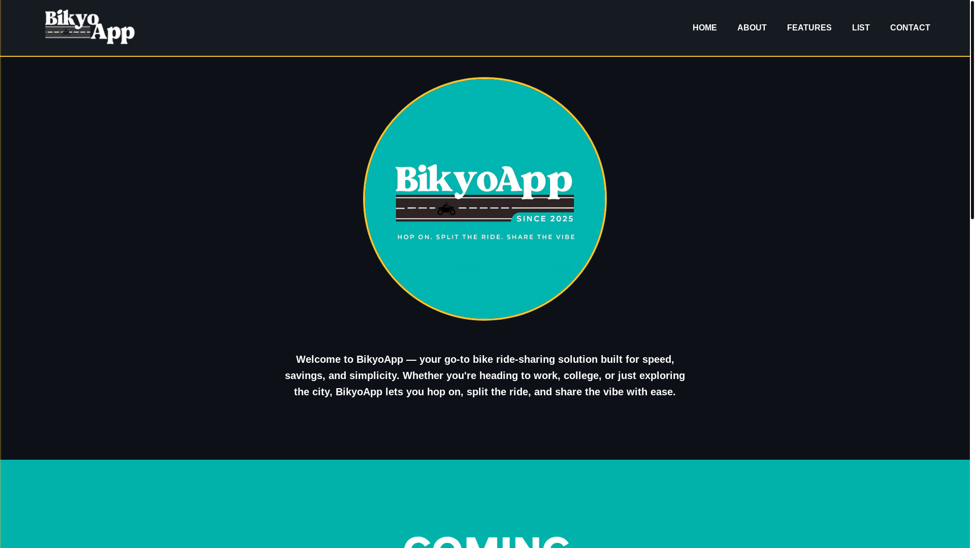 website screenshot of https://bikyo.in/