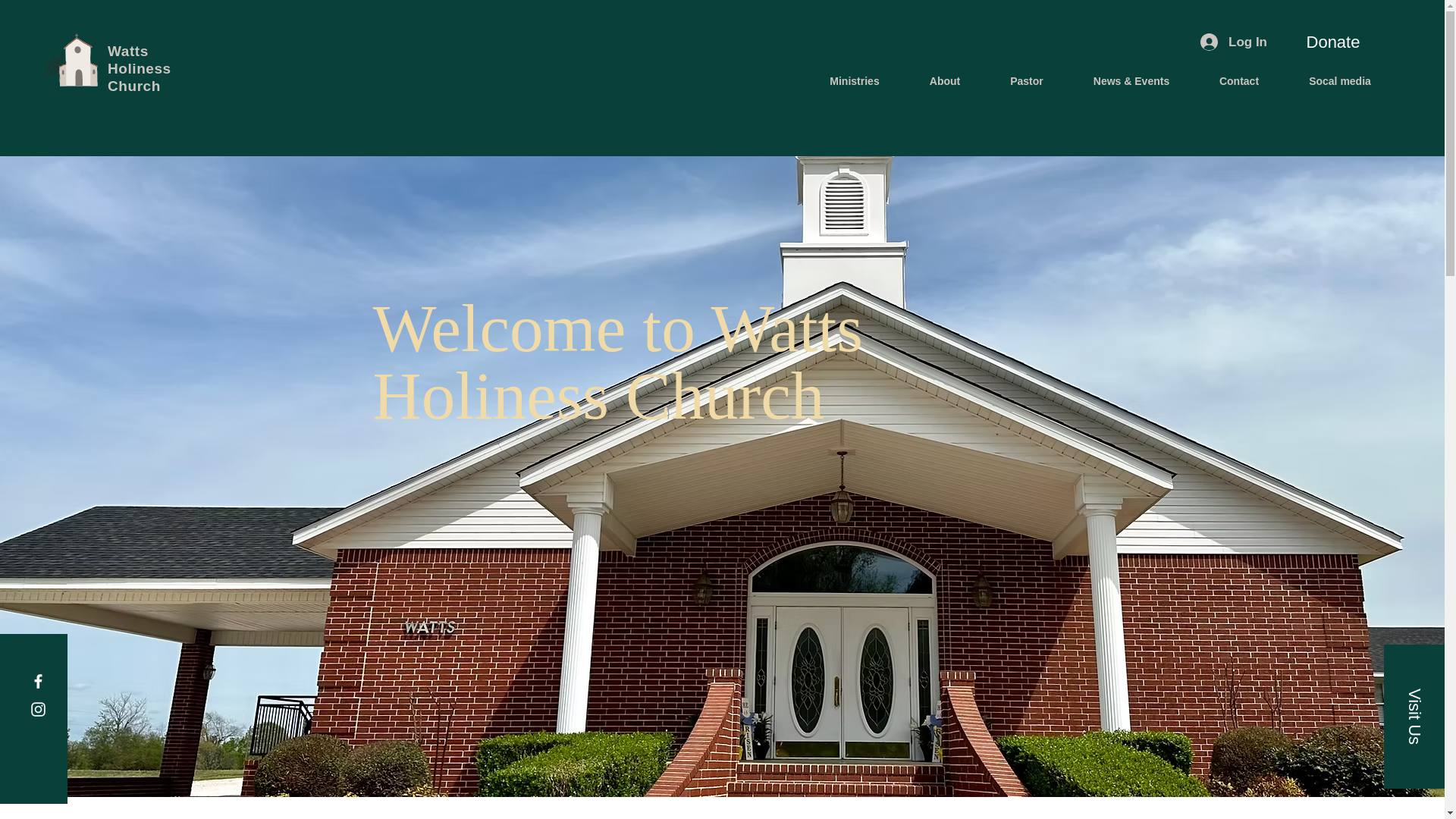 website screenshot of https://wattsholinesschurch.com/