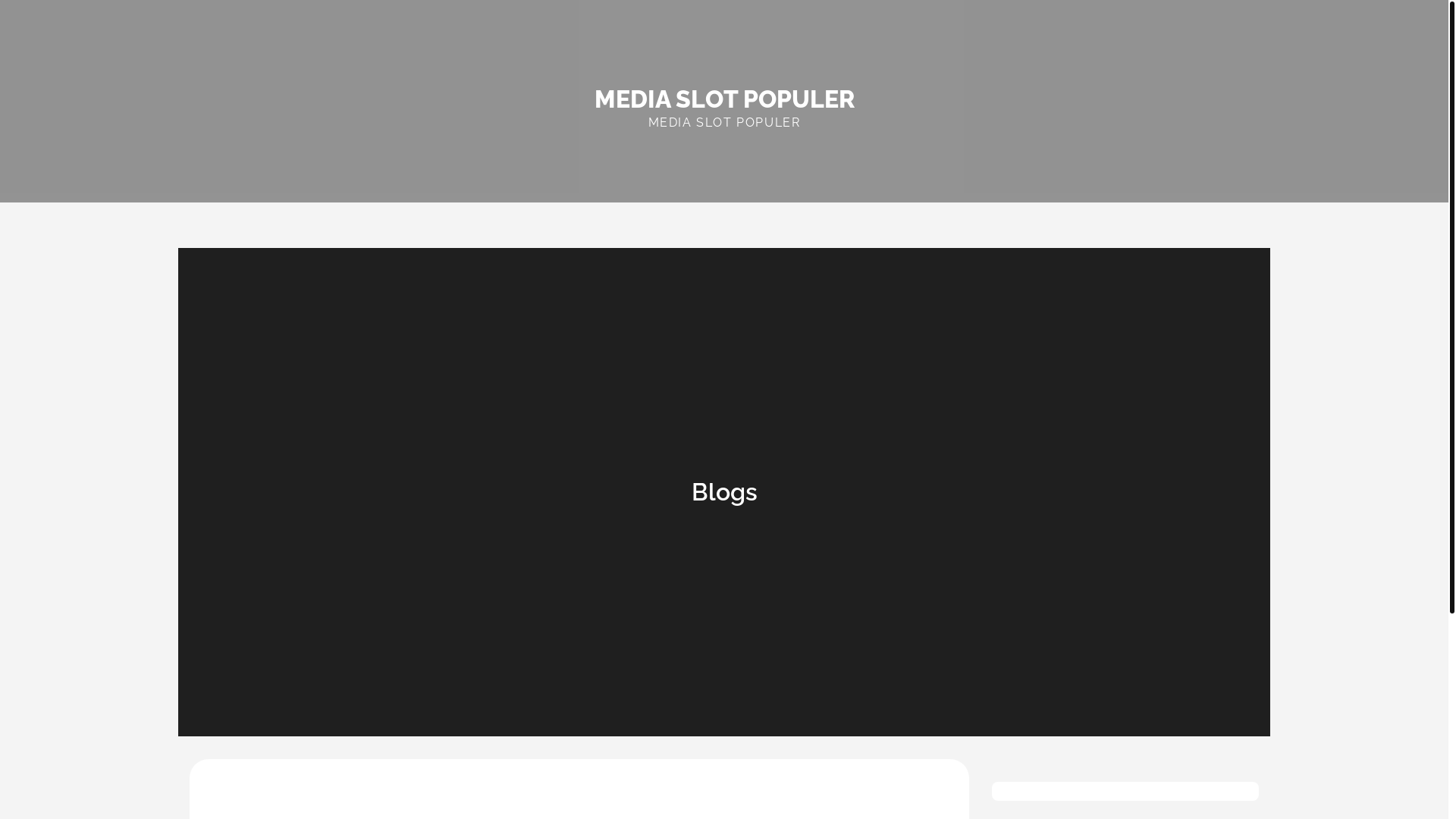 website screenshot of https://mediaslotpopuler.org/