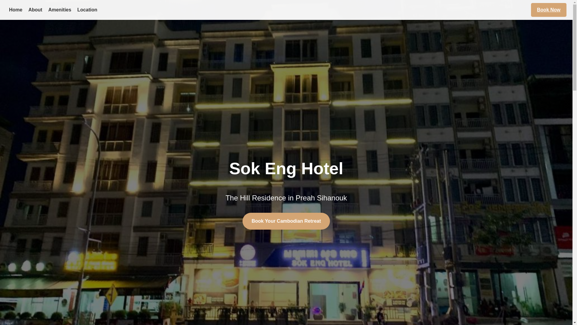 website screenshot of https://sokenghotel.top/
