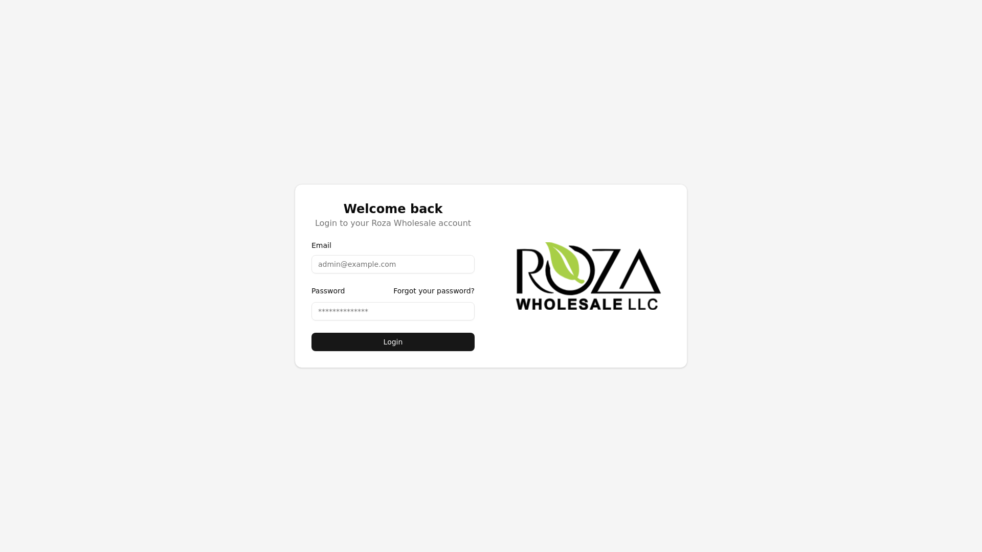 website screenshot of https://roza-dashboard.pages.dev/
