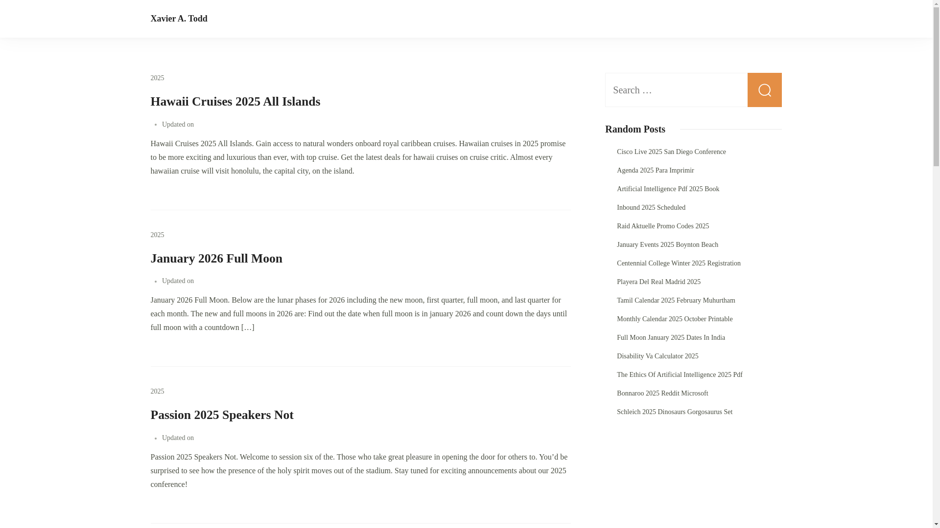 website screenshot of https://xavieratodd.pages.dev/