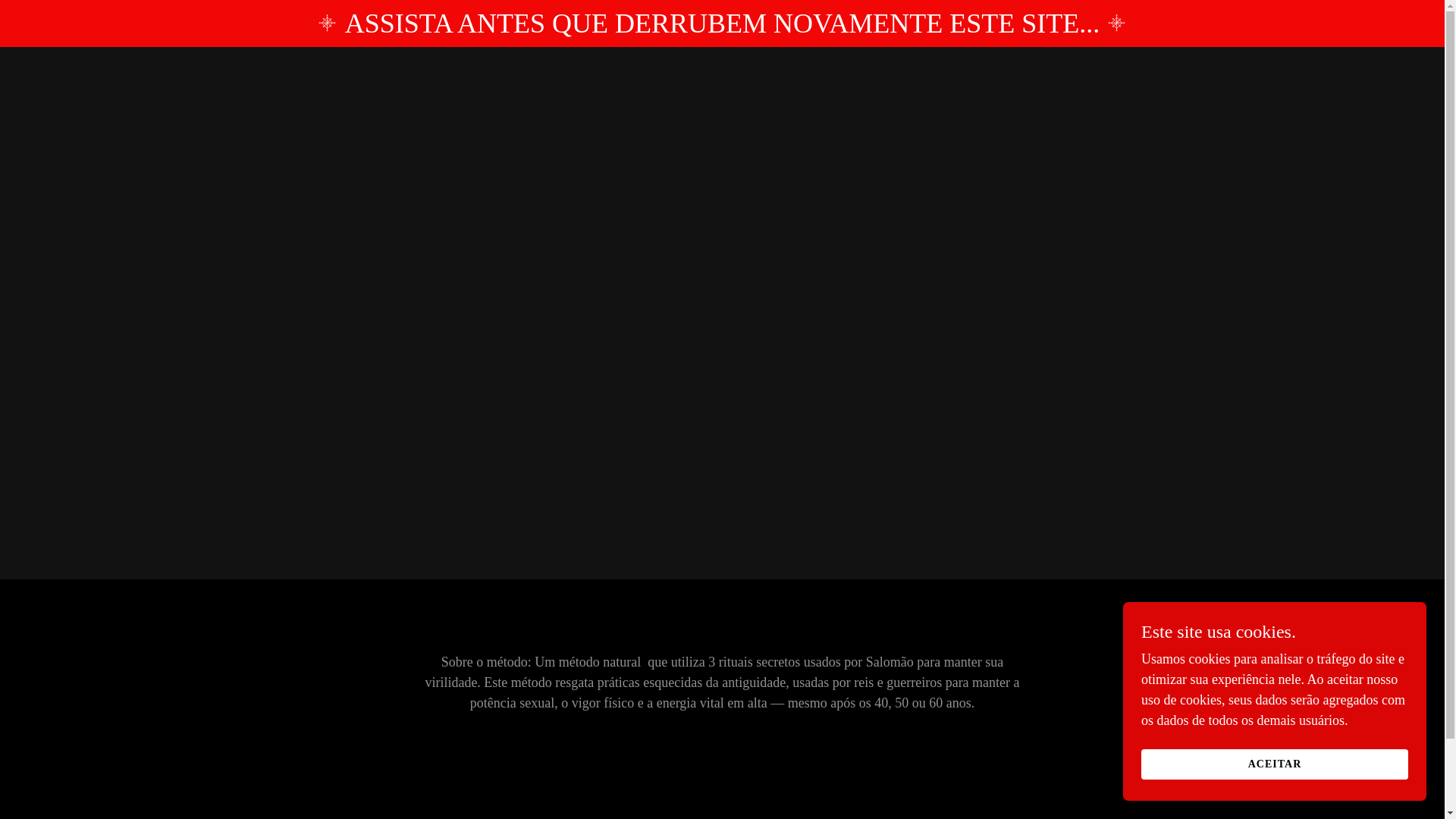 website screenshot of https://tonicodesalomao.com.br/