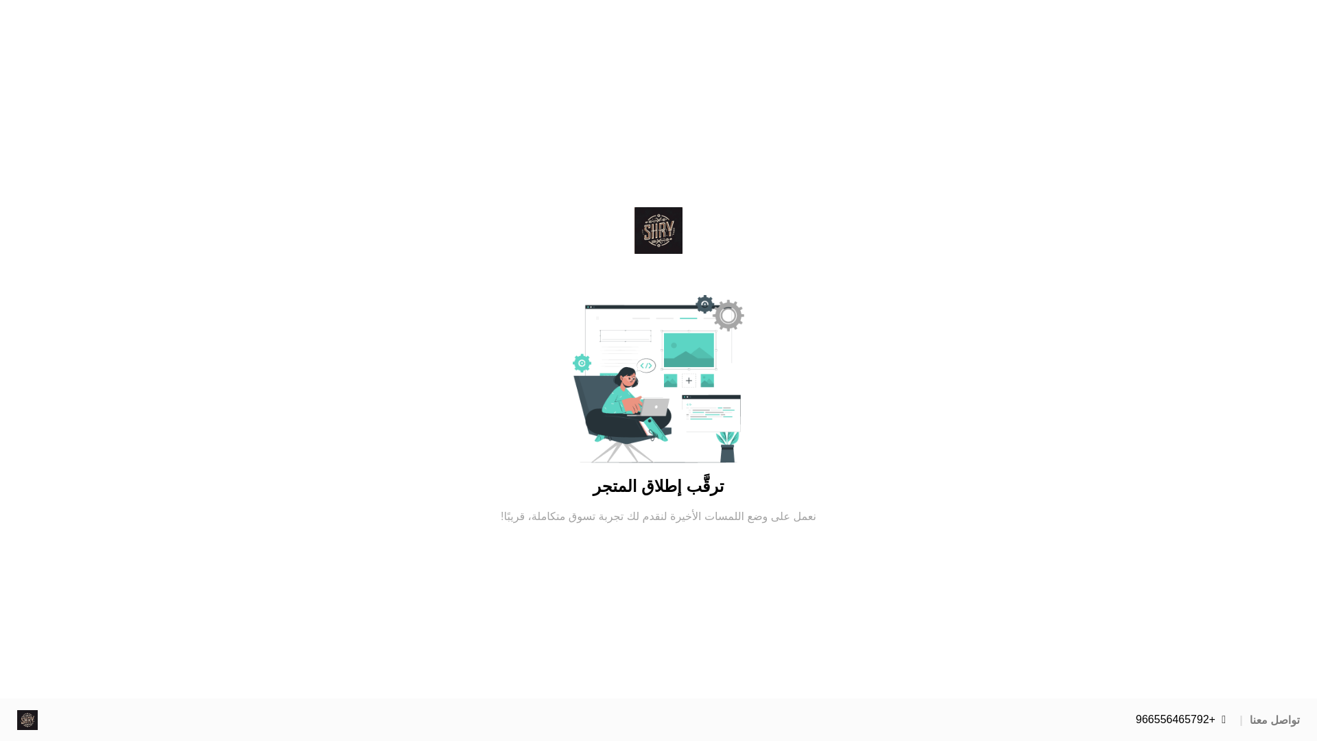 website screenshot of https://shrystore.com/
