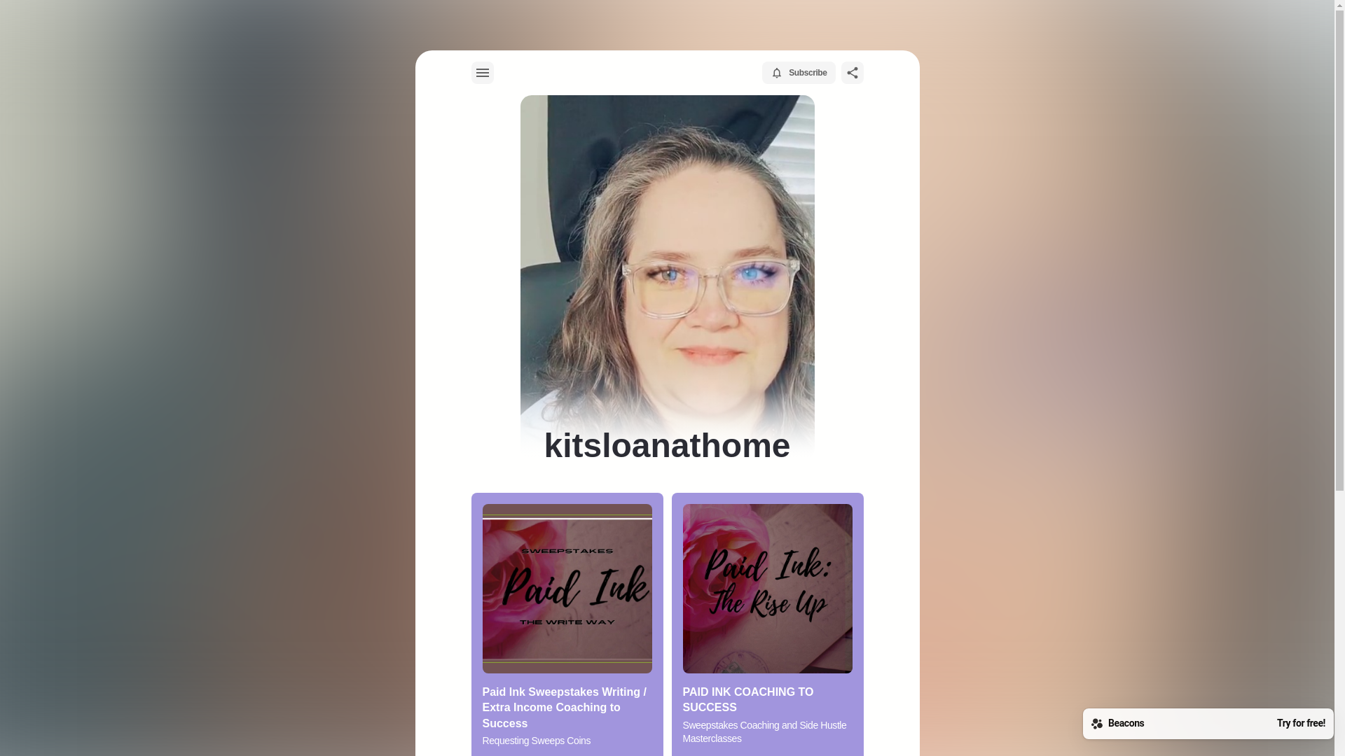 website screenshot of https://kitsloanathome.com/