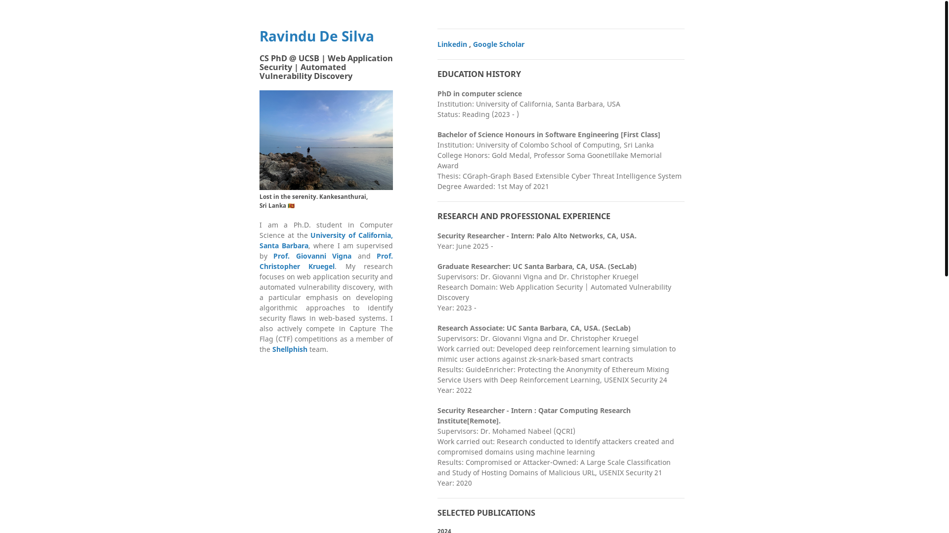 website screenshot of https://rdesilva-7mj.pages.dev/