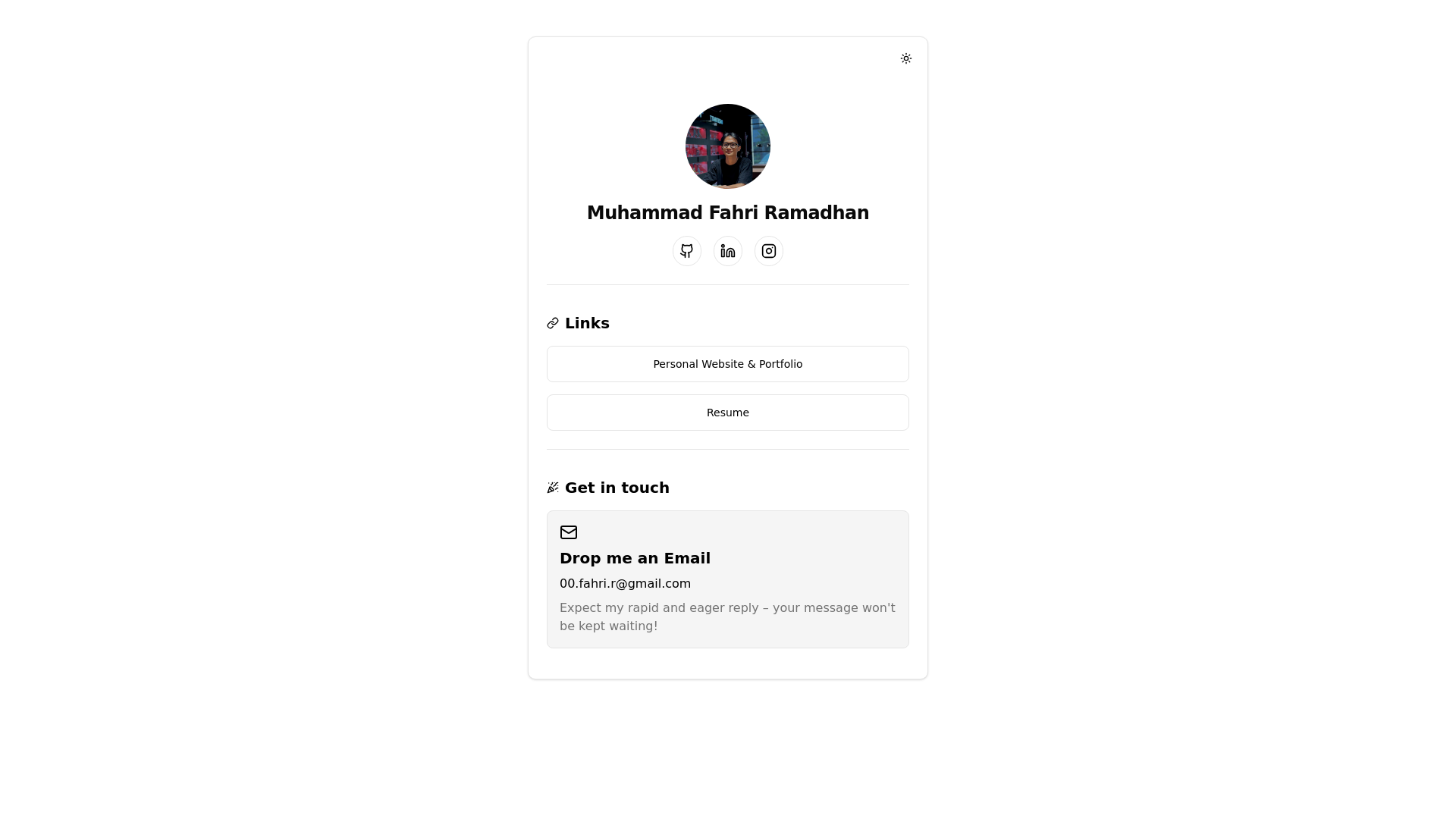 website screenshot of https://link-fahri-r-com.pages.dev/